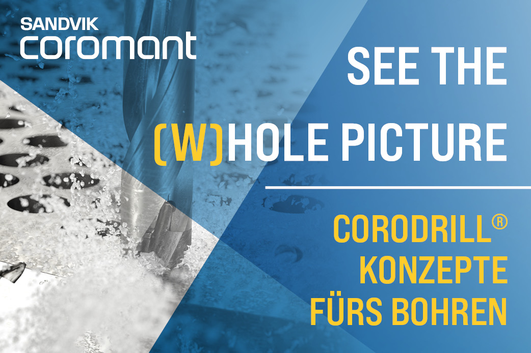 SANDVIK Coromant - Konzepte zum Bohren - CoroDrill